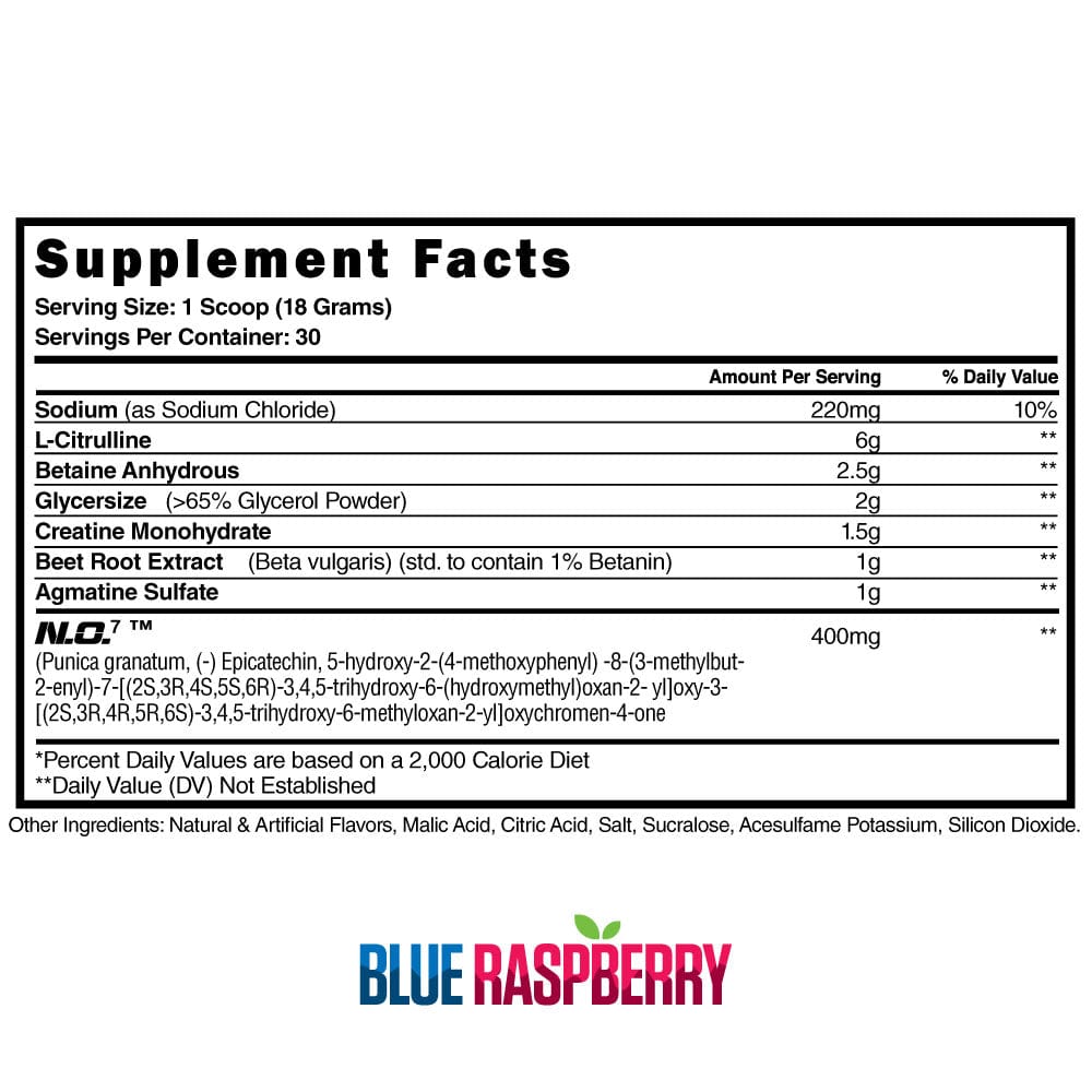The Steel Supplements Supplement PUMPED-AF