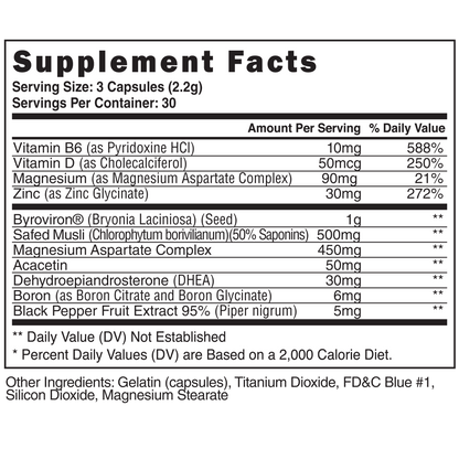 The Steel Supplements Supplement ALPHA-AF