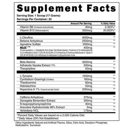 The Steel Supplements Supplement AMPED-AF