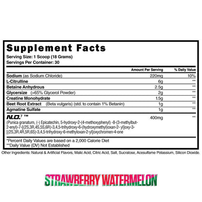 The Steel Supplements Supplement PUMPED-AF