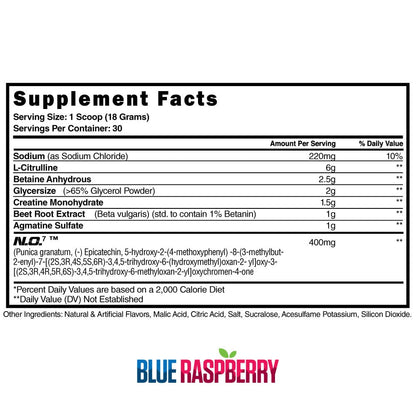 The Steel Supplements Supplement PUMPED-AF