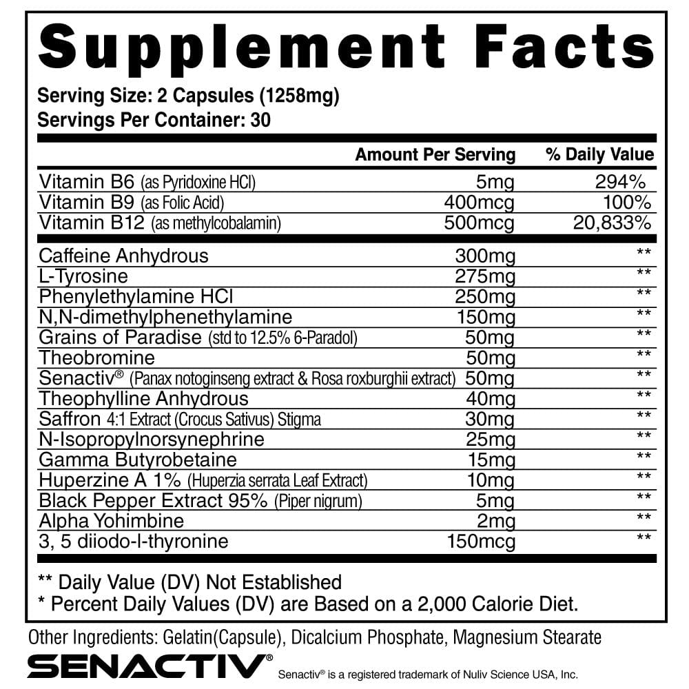 Steel Supplements Stack SHREDDED STACK