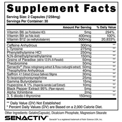 Steel Supplements Stack SHREDDED STACK